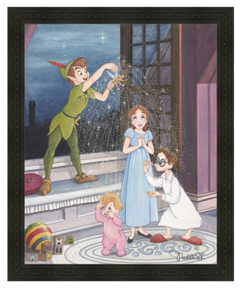 Just A Little Pixie Dust - Michelle St Laurent – Magic of Disney Art