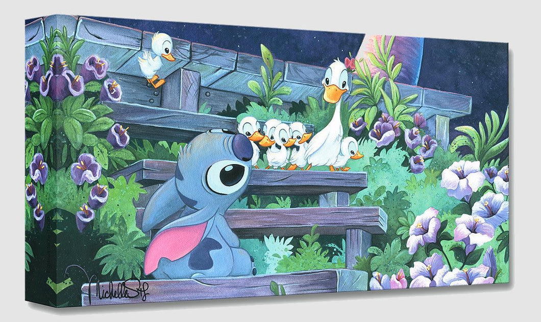 Treasures on Canvas – Family Blossoms – Lilo and Stitch
