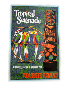 Vintage Attraction Poster - Tropical Serenade