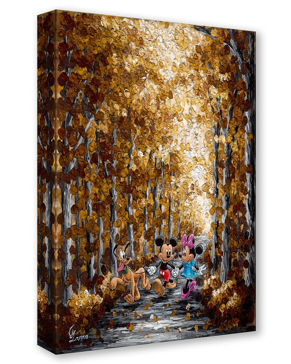 Autumn Path - Treasure on Canvas