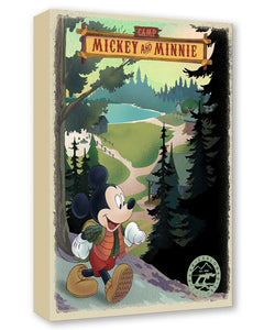 Camp Mickey and Minnie - Treasure on Canvas