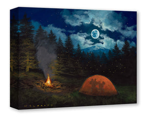 Camping Under The Moon - Walfrido – Treasures on Canvas