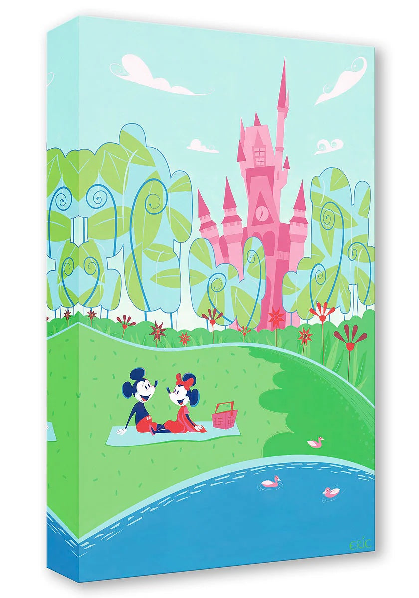 Castle View for Two - Treasure on Canvas
