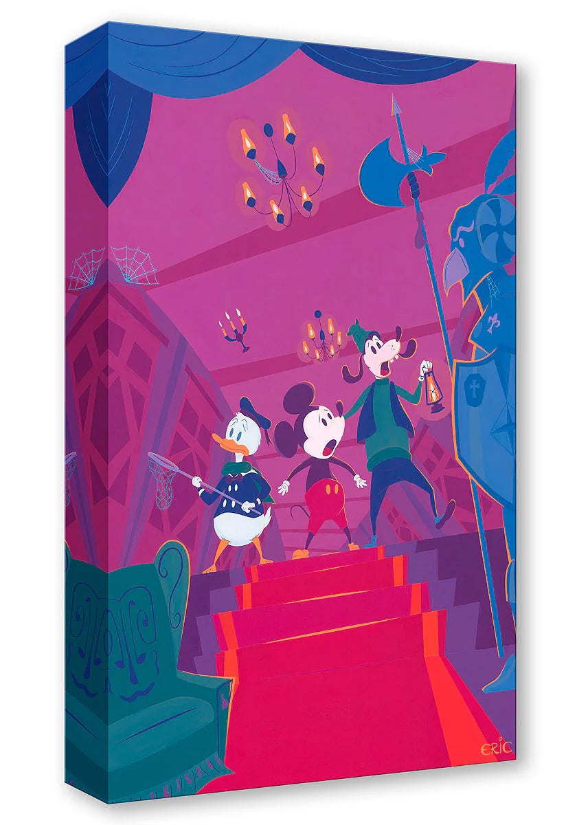 The Endless Hallway of Spooks - Treasure on Canvas