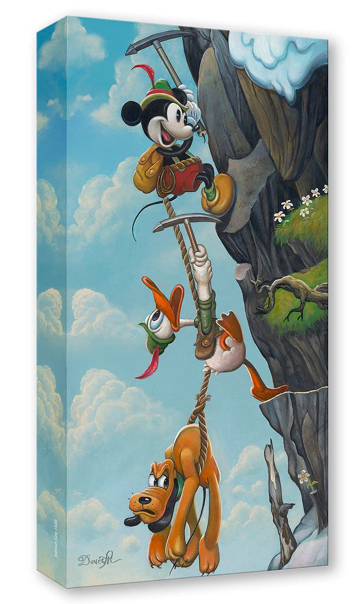 Mickey's Alpine Adventure - Treasure on Canvas