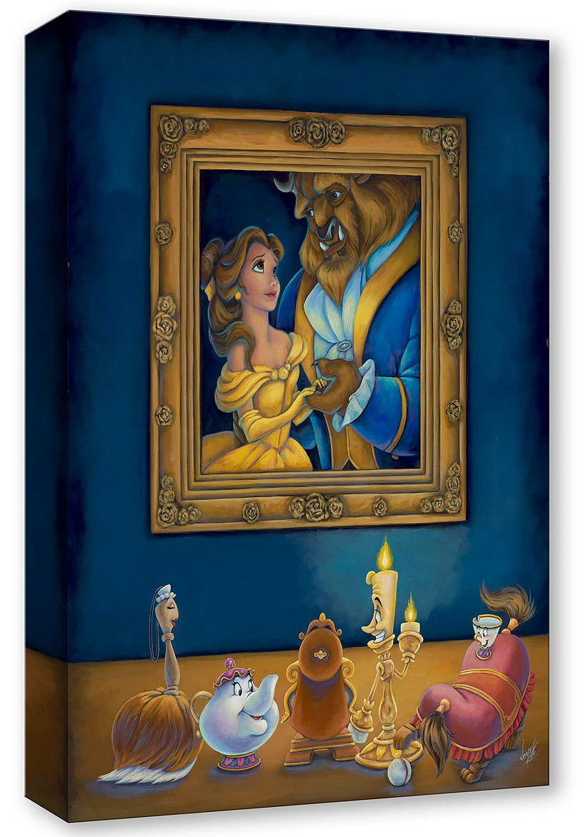 Love Story As Old As Time - Treasure on Canvas