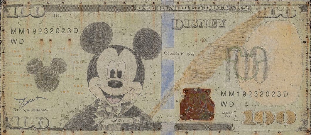 Mickey 100 Hundred Dollar Bill - Trevor Mezak