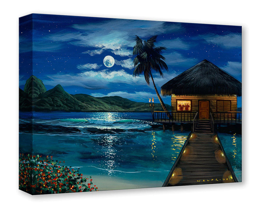 Moonlit Bungalow - Walfrido - Treasures on Canvas