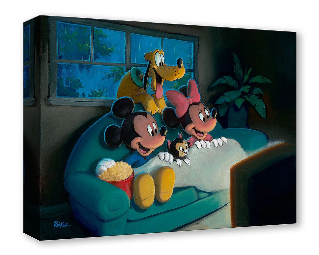 Movie Night - Treasure on Canvas