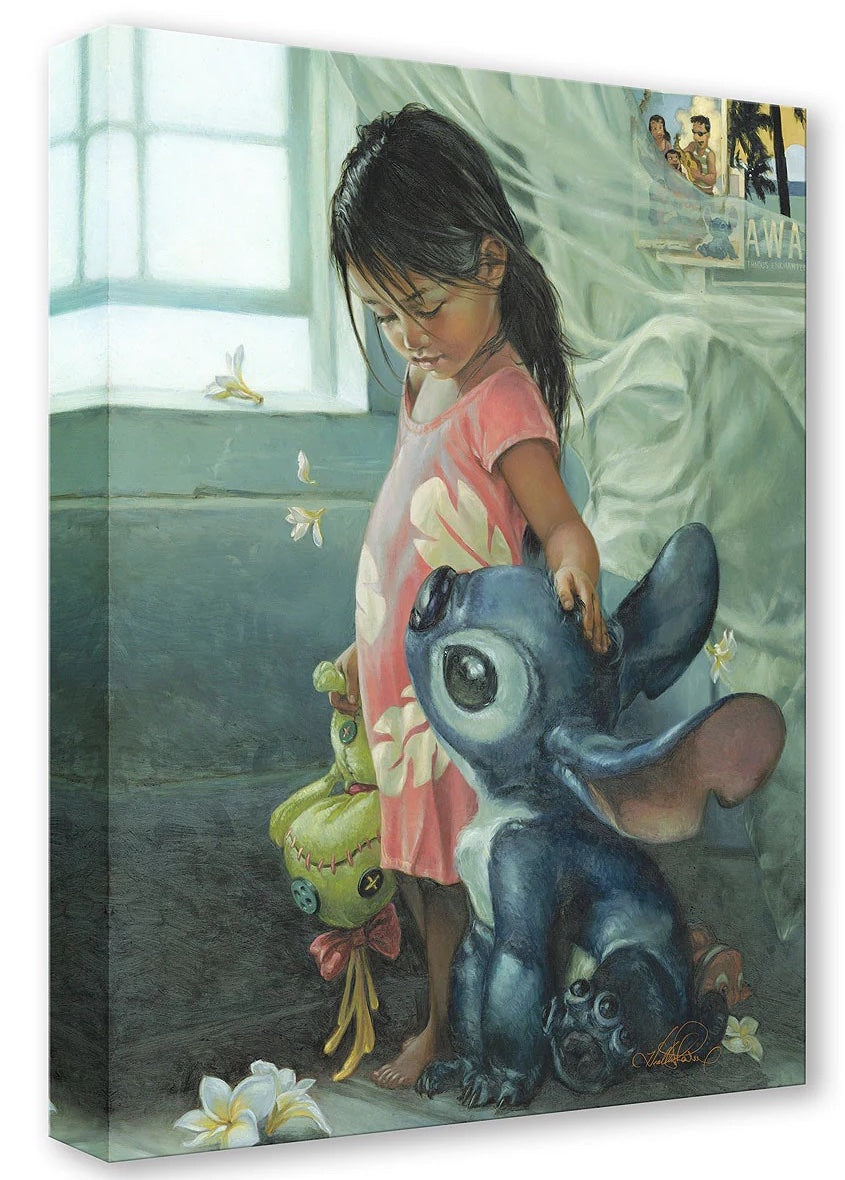 Ohana Means Family - Treasure on Canvas - Premiere Edition