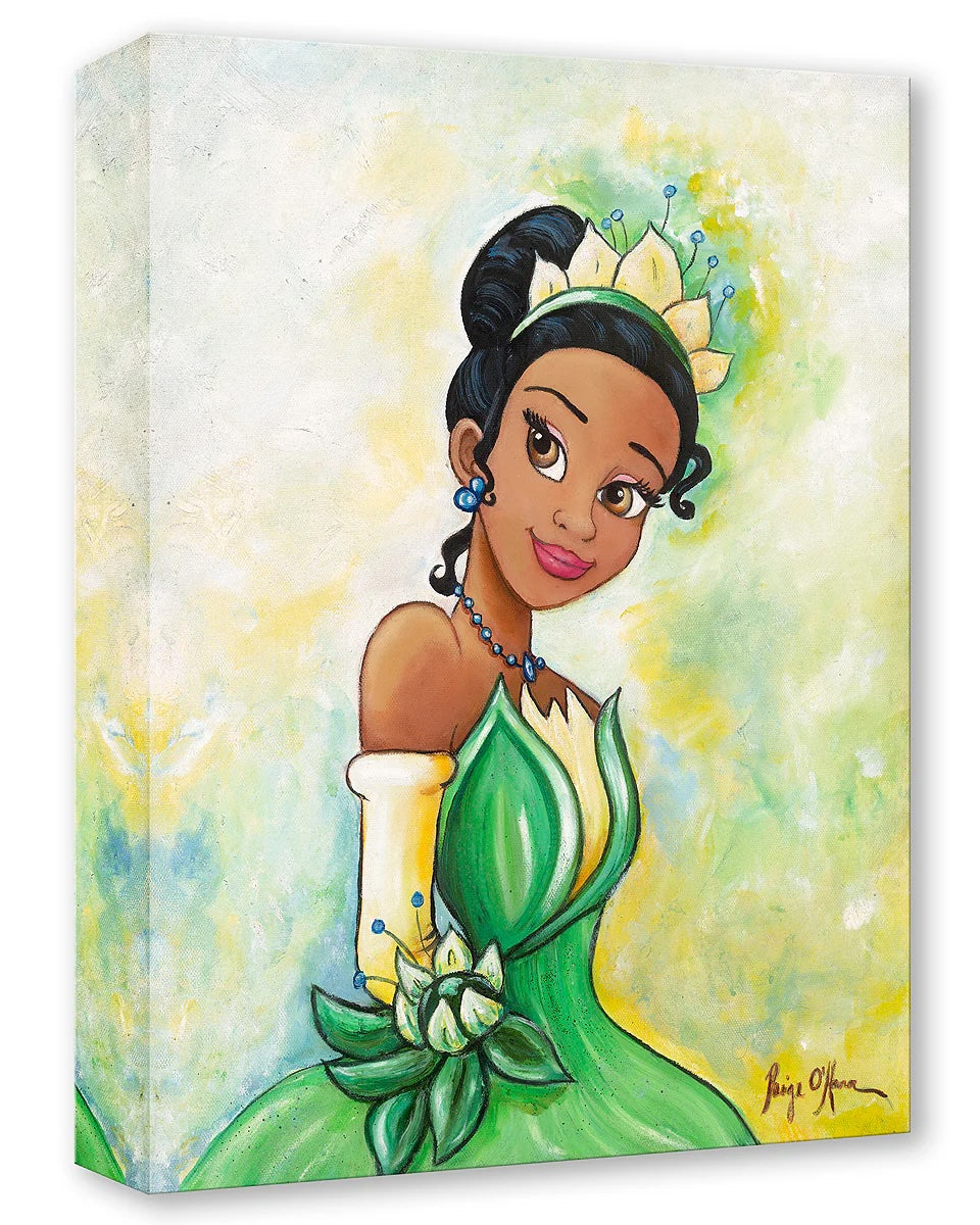 Princess Tiana - Treasure on Canvas – Magic of Disney Art