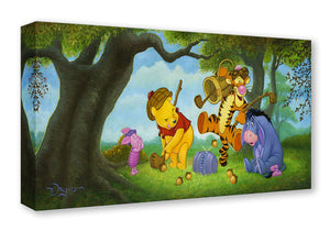 Pooh Over Par - Treasures on Canvas