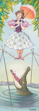 Load image into Gallery viewer, Stretching Portrait: The Tightrope Walker - Michelle St. Laurent
