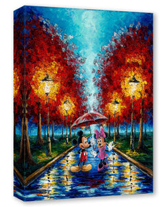 Street Lights and Rainy Nights - Treasure on Canvas