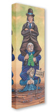 Load image into Gallery viewer, Stretching Portrait: The Quicksand Men - Treasure on Canvas
