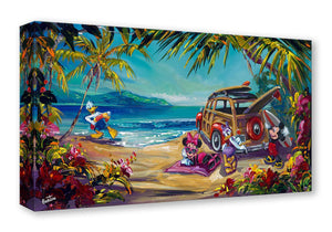 Surf Day - Treasure on Canvas