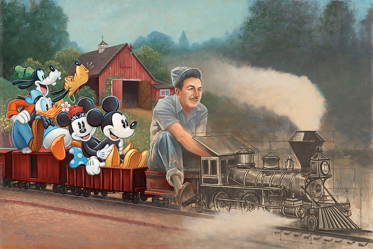 ディズニー Disney D23 ファインアート Tim Rogerson