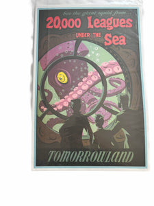 Vintage Attraction Poster - 20,000 Leagues Under The Sea