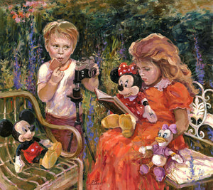 Irene Sheri – Reading to Minnie