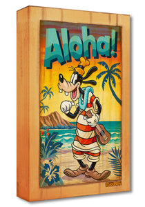 A Goofy Aloha - Trevor Carlton - Treasures on Canvas