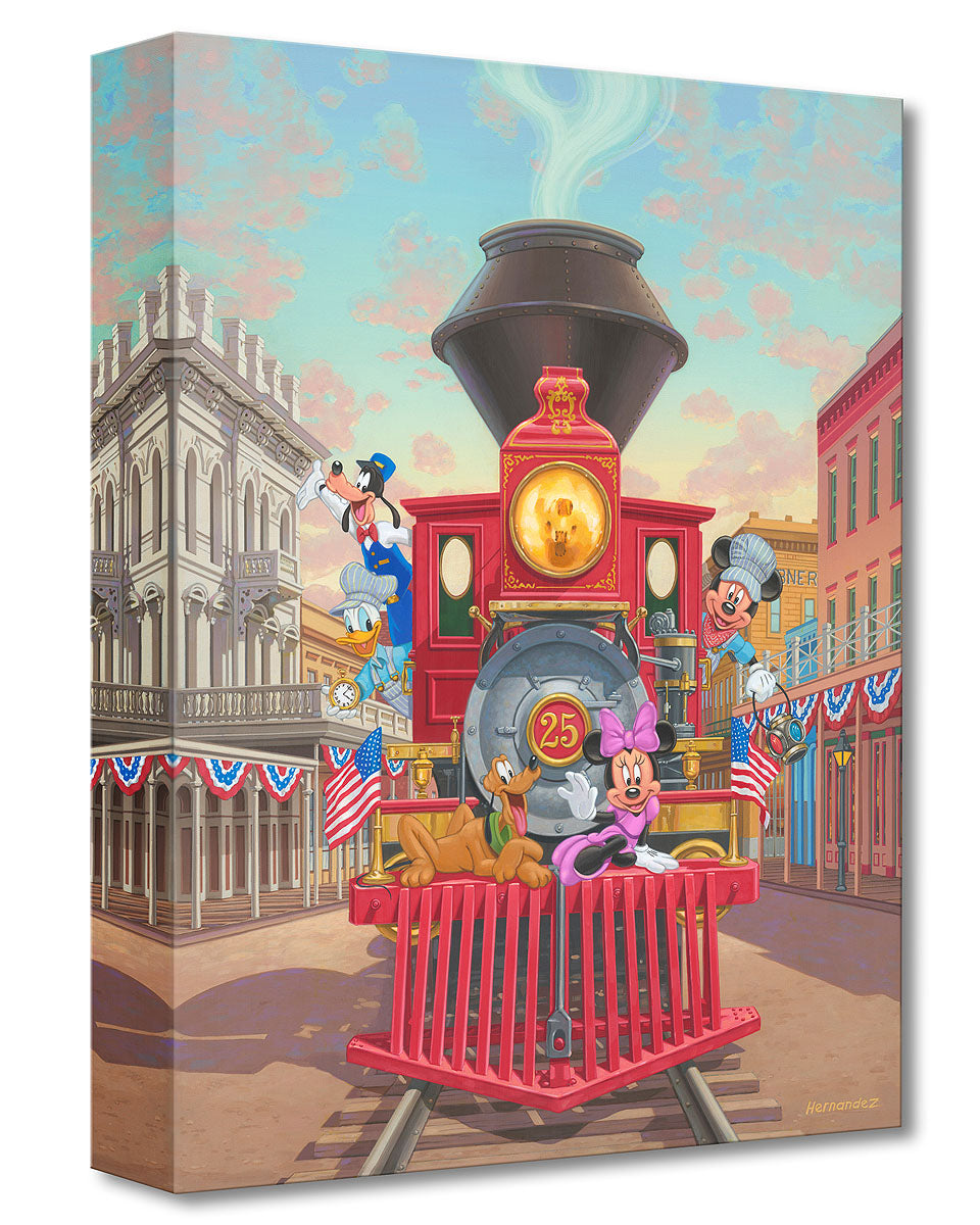 Treasures on Canvas – All Aboard Engine 25
