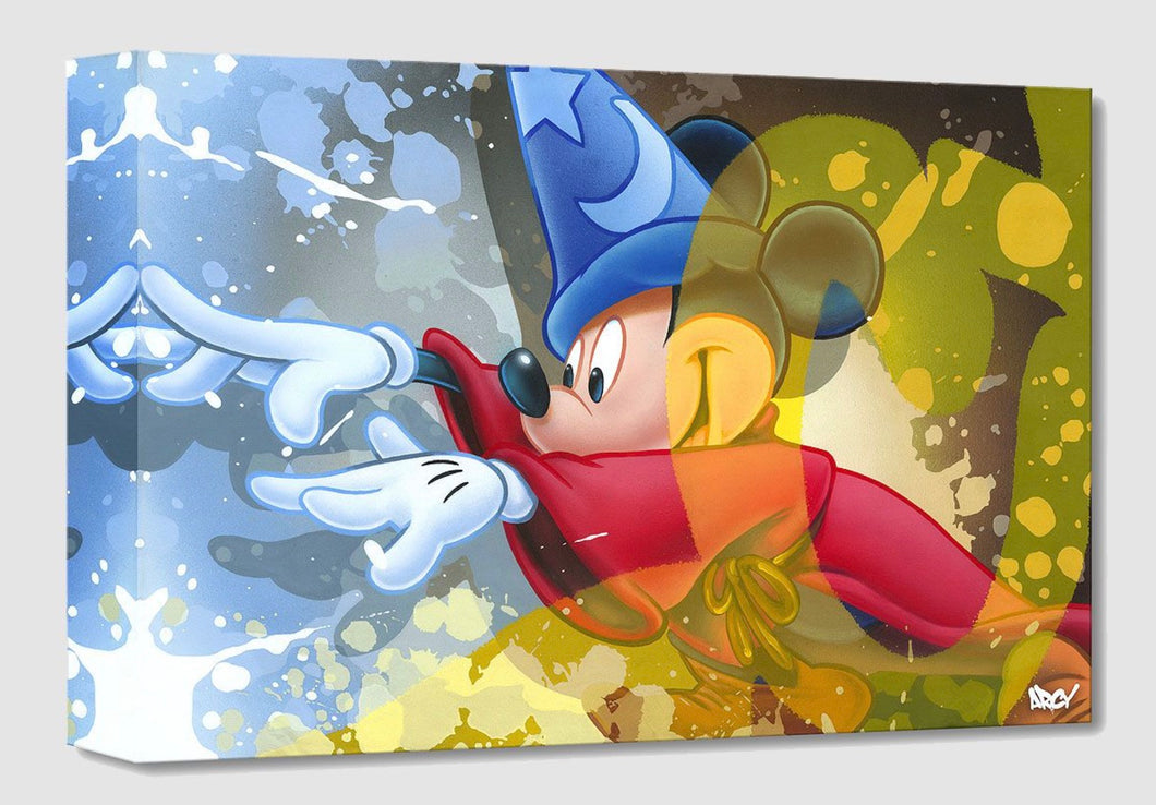 Treasures on Canvas – Mickey Sorcerer – Arcy