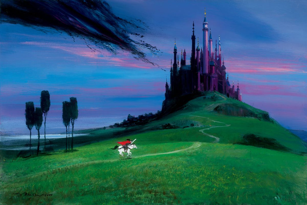 Peter Ellenshaw – Aurora’s Rescue – Sleeping Beauty