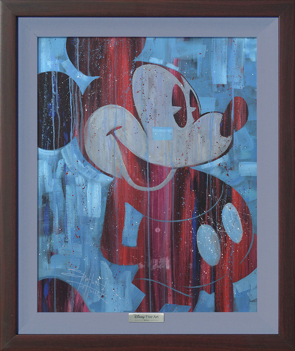 Silver Series – Cool Blue Mickey – Stephen Fishwick