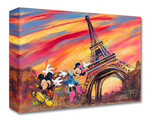 Dancing Across Paris - Stephen Fiswick - Treasures on Canvas