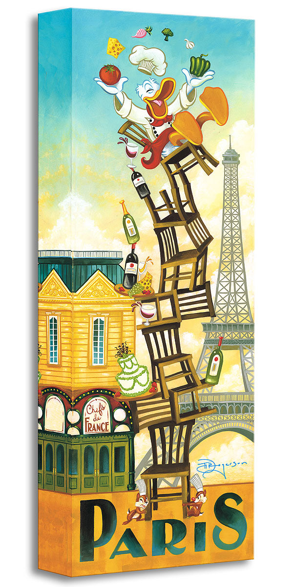 Treasures on Canvas – Donald’s Paris – Tim Rogerson