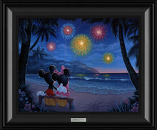 Load image into Gallery viewer, Silver Series – Evening Fireworks on the Beach - Tim Rogerson
