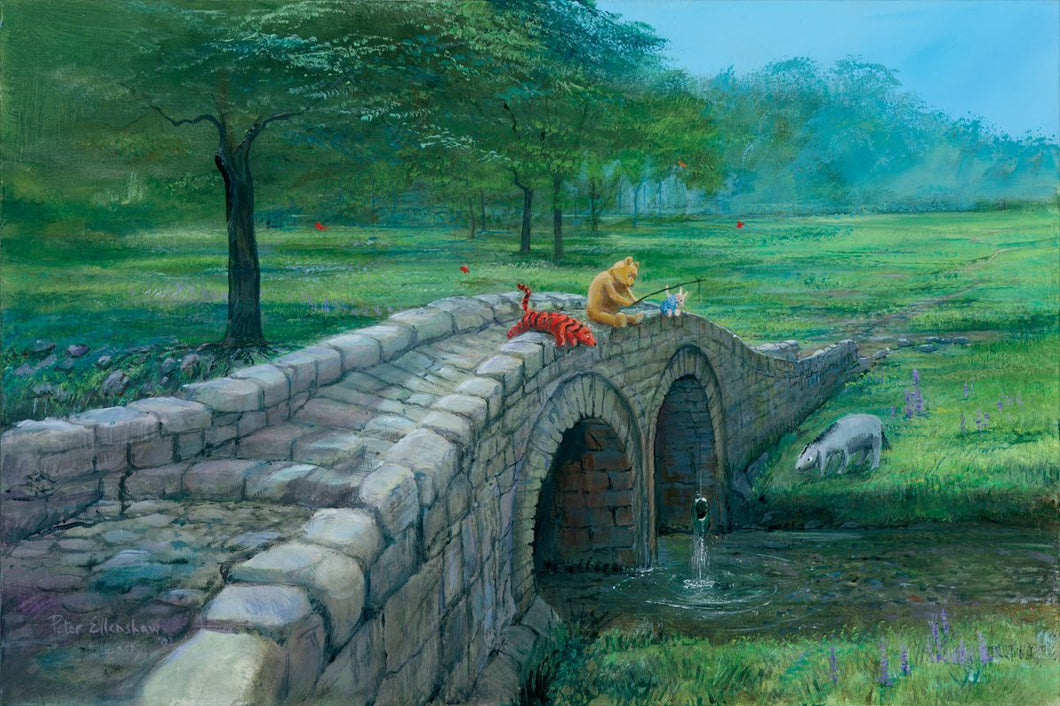 Peter Ellenshaw – Fishing With Friends – Winnie the Pooh