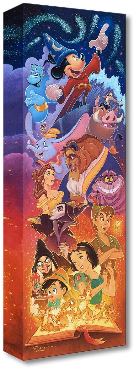 Treasures on Canvas – Magical Storybook – Magic of Disney Art