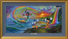 Lade das Bild in den Galerie-Viewer, Silver Series – Mickey and the Boys at Rainbow Falls – Jim Warren
