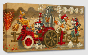 Treasures on Canvas – Mickey’s Fire Brigade – Tim Rogerson
