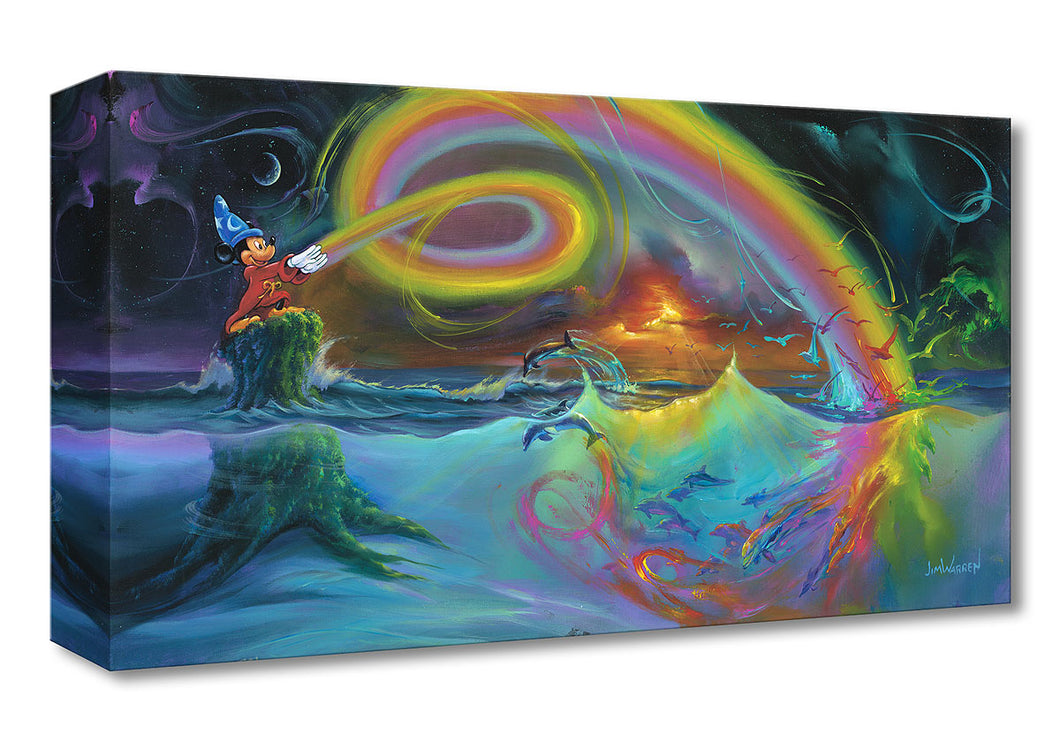 Treasures on Canvas – Mickey’s Magical Colours – Jim Warren