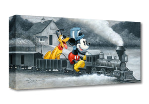 Treasures on Canvas – Mickey’s Train