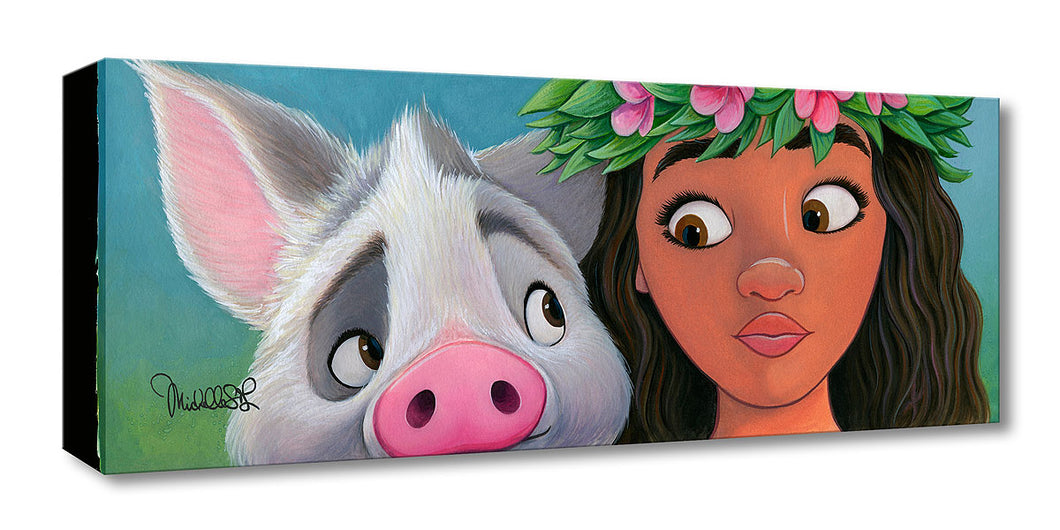 Treasures on Canvas – Moana’s Sidekick – Moana