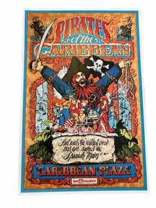 Vintage Attraction Poster - Pirates of the Caribbean