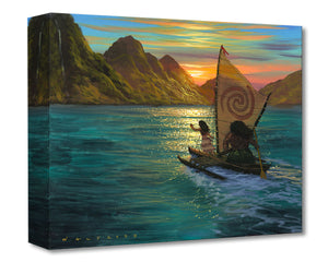 Treasures on Canvas – Sailing into the Sun – Walfrido – Moana