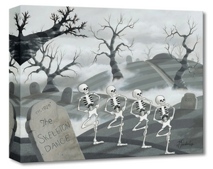 The Skeleton Dance - Michael Provenza - Treasures on Canvas