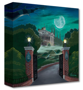 Welcome to the Haunted Mansion - Michael Provenza - Treasures on Canvas