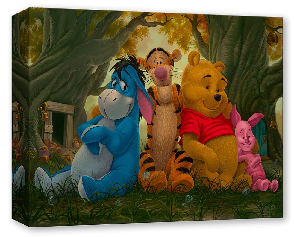 Pooh and His Pals - Jared Franco - Treasures on Canvas