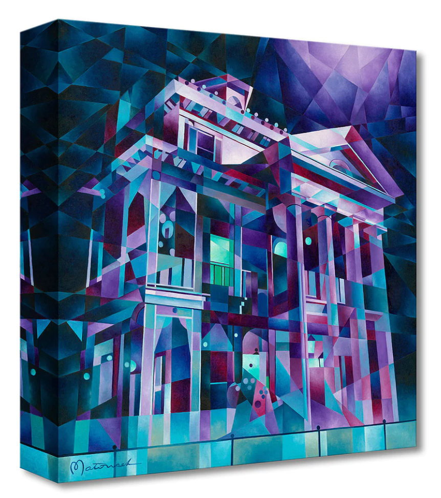 The Haunted Mansion - Tom Matousek  - Treasures on Canvas