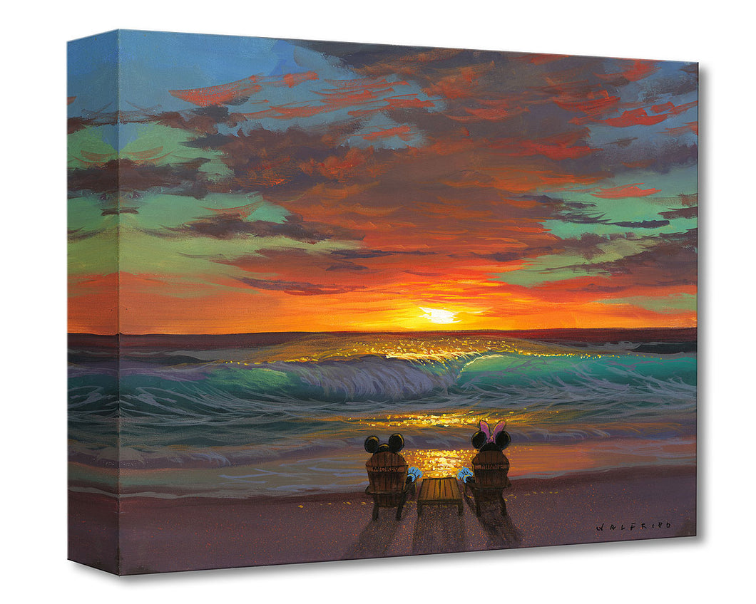 Treasures on Canvas – Sharing a Sunset – Walfrido