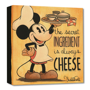 Treasures on Canvas – The Secret Ingredient Is Always Cheese