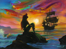Load image into Gallery viewer, Jim Warren – Waiting for the Ship to Come In – The Little Mermaid
