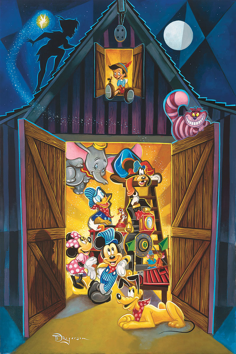 ディズニー Disney D23 ファインアート Tim Rogerson Tim Rogerson – Fantasia – Sorcerer Mickey Mouse – Magic of Disney Art