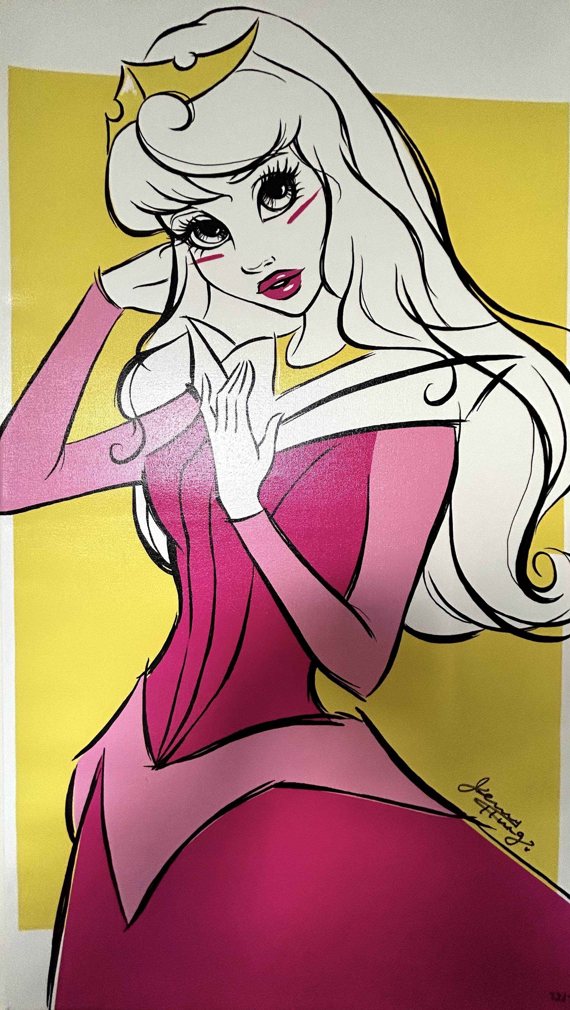 Sleeping Beautyディズニーアート Disney Sleeping Beauty Dancing in