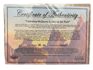 Lightning McQueen: Leader of the Pack